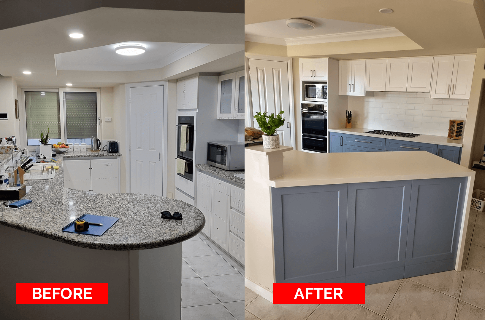 Before and After Kitchen Decor #2